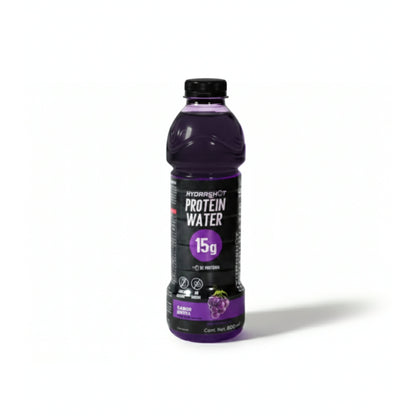 Hydrashot Protein Water 15g Sabor Uva