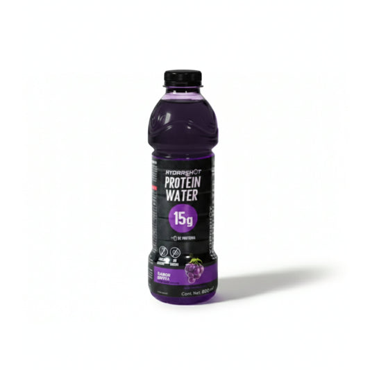 Hydrashot Protein Water 15g Sabor Uva