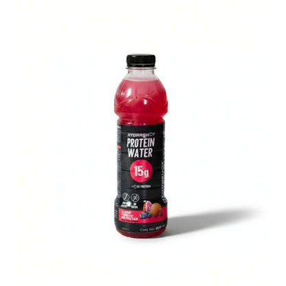 Hydrashot Protein Water 15g Sabor Ponche de Frutas